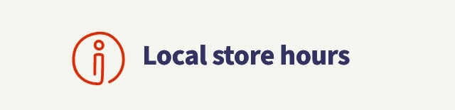 Local store hours link
